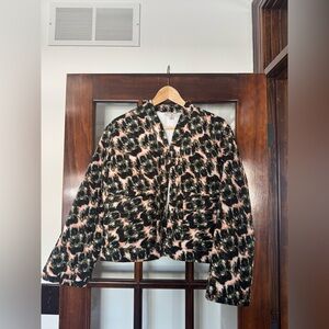 Rachel Comey Black and Pink Patterned Blazer
